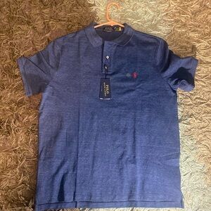 NWT MEN’S BLUE CLASSIC FIT POLO RALPH LAUREN SHIRT